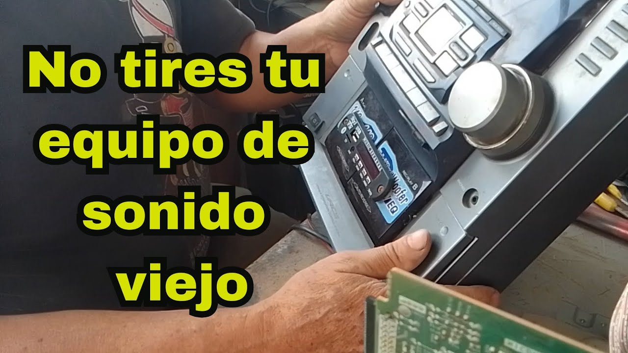 NO TIRES tu EQUIPO DE SONIDO VIEJO - Adaptamos una LECTORA USB