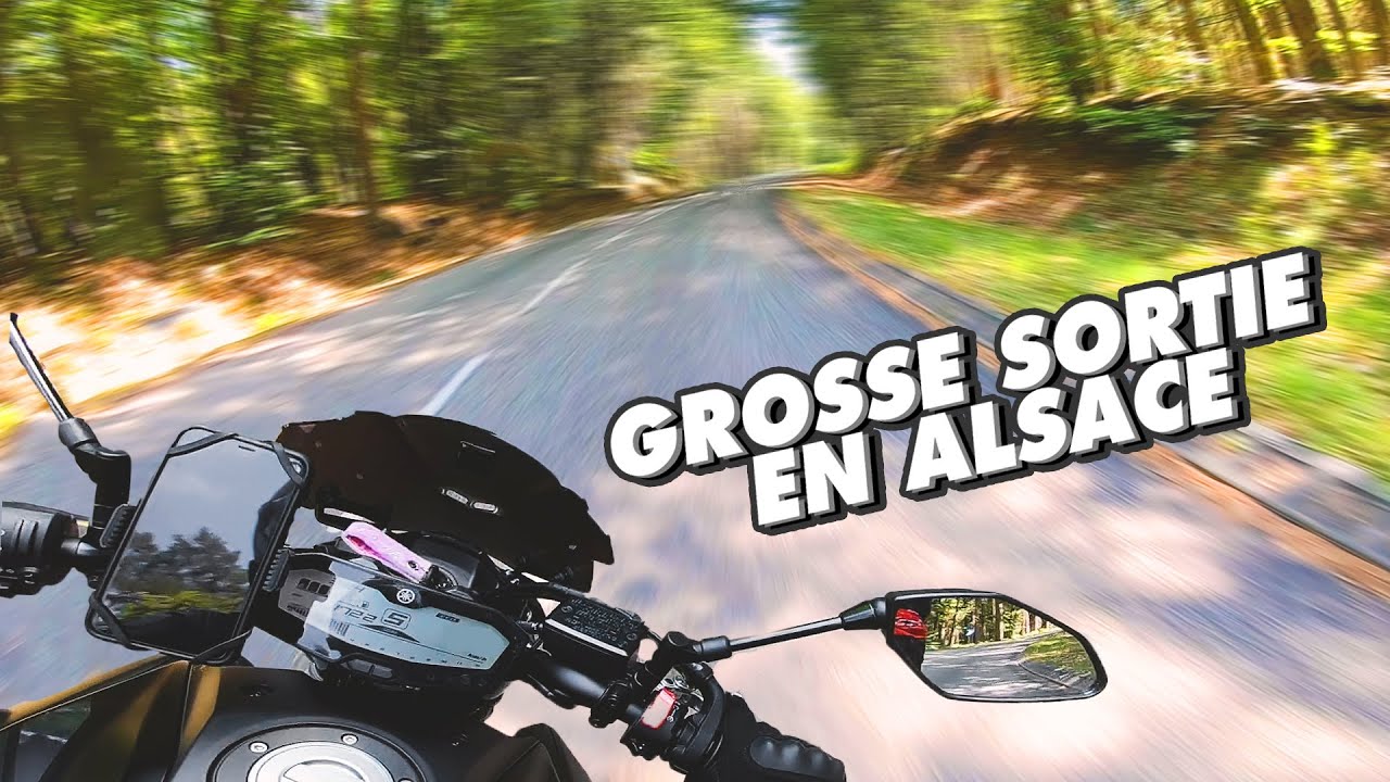 Ma première grosse balade moto dans les Vosges du Nord ! 🏍 💨- Em0tik Motarde