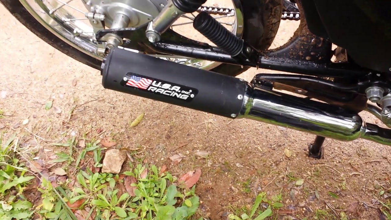 U.S.A racing na fan 125 cortando giro