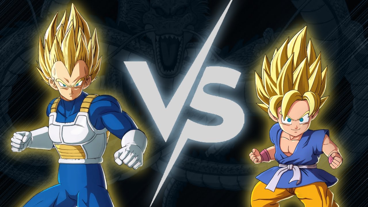SS Vegeta (Early) vs SS Goku (GT) - Dragon Ball: Sparking! Zero