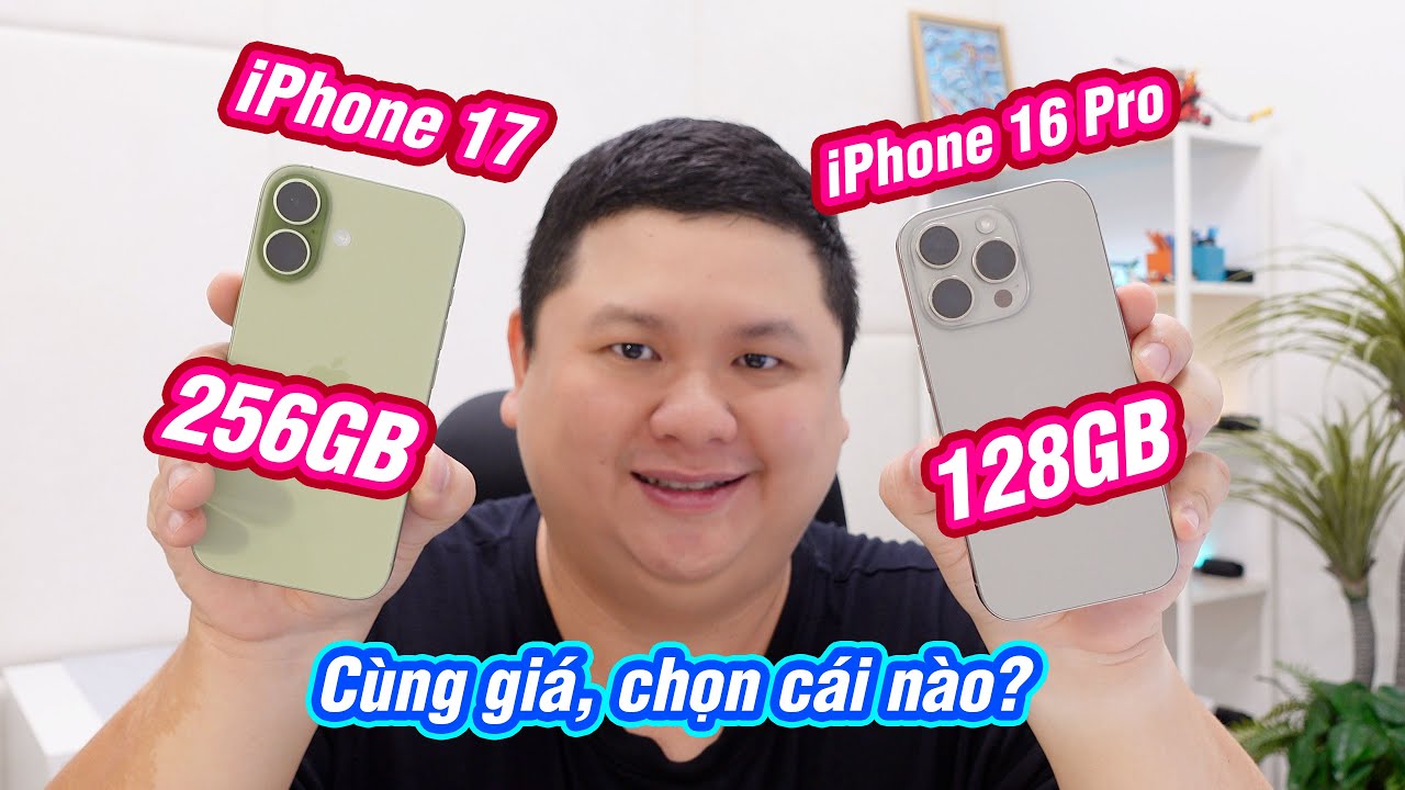 iPhone 17 hay iPhone 16 Pro?