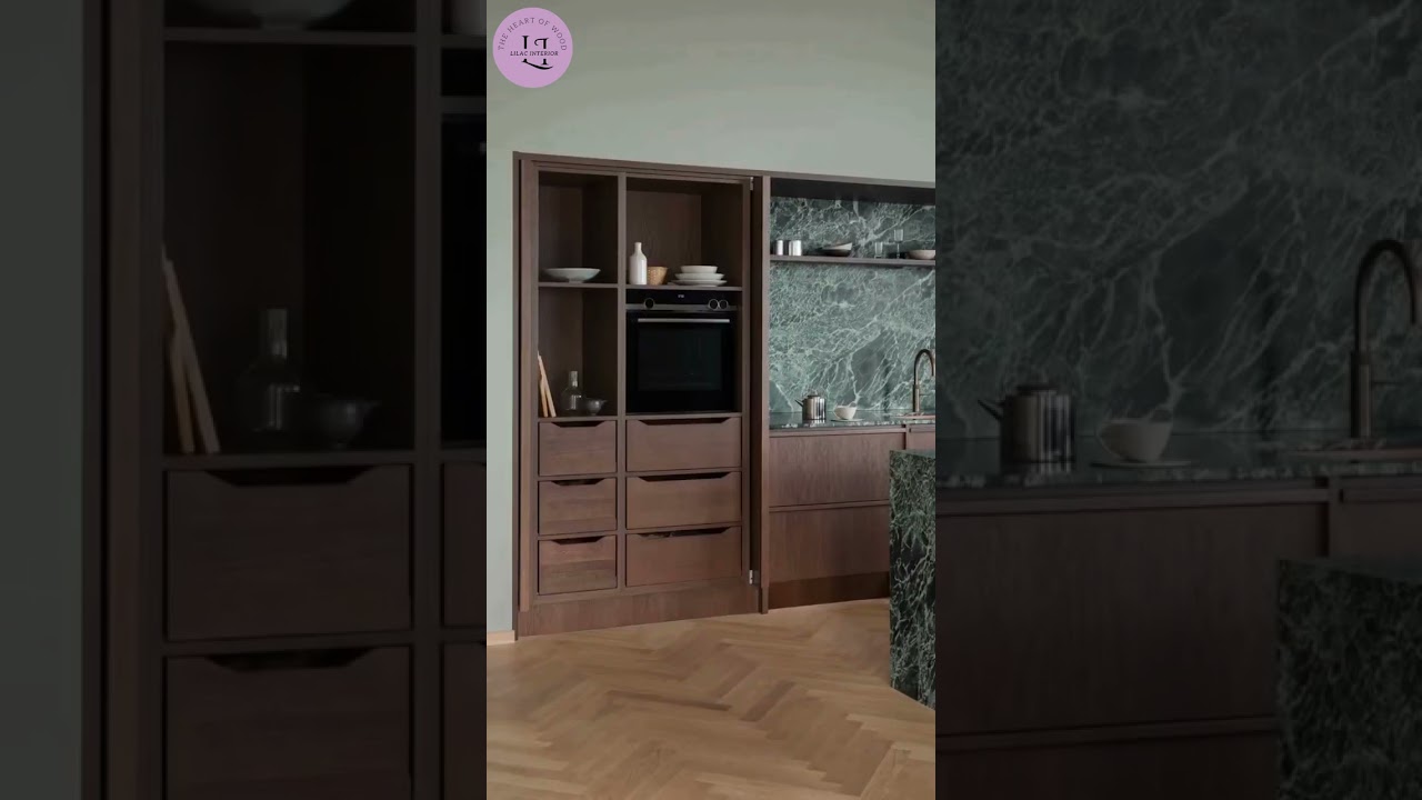 Wooden Wardrobe Design | Lilac Interior | luxury Interior Designer|