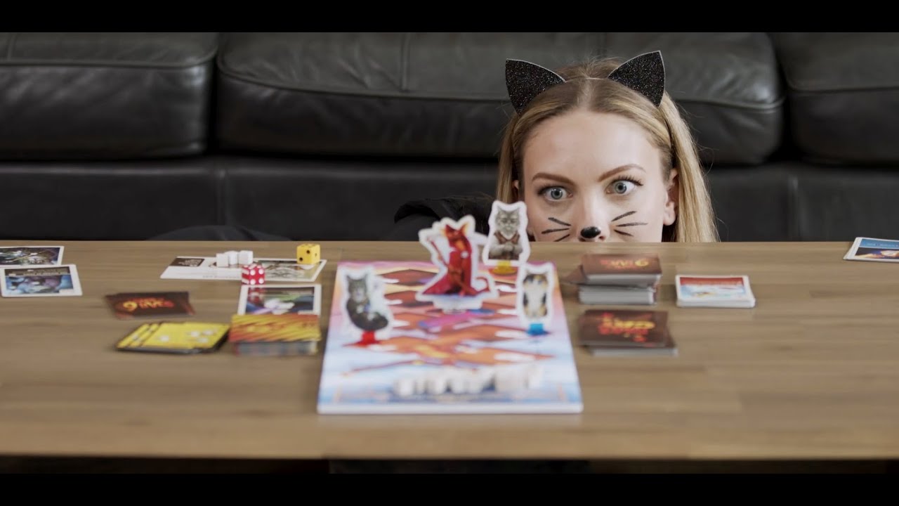 CATastrophe: A Game of 9 Lives Board Game Kickstarter Video