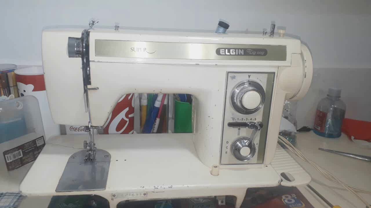 Elgin super zig zag (Manutenção do zig zag)