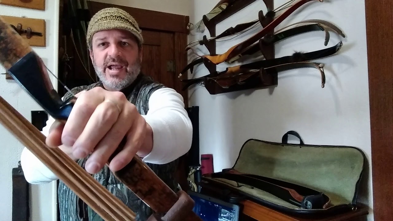 Selway Long Bow Quiver.  Selway quiver review. Traditional Archery.