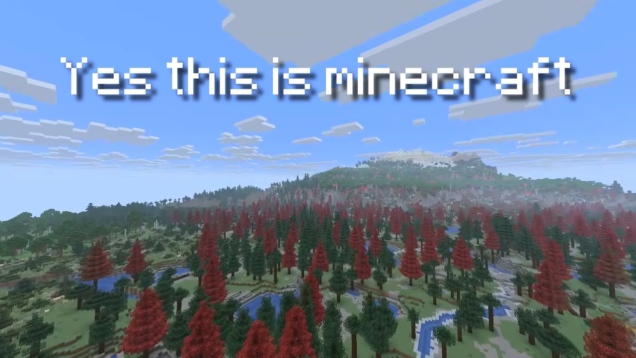 This is how minecraft should looks like