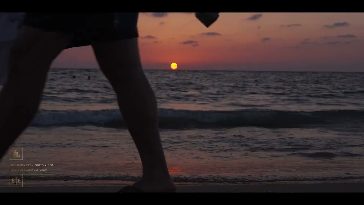 Sunset . Закат на море 