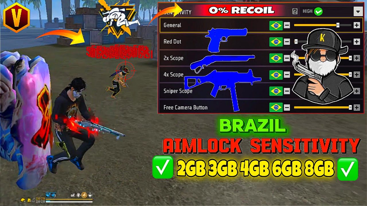 Free Fire Headshot Setting After Ob51 Update 2025⚡Best Sensitivity Settings ⚙️| Sensitivity Setting 