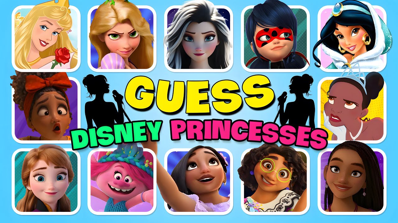 🎤Guess WHO'S SINGING? Guess 60 Disney Characters By Songs | Disney Princesses Song Quiz | NT Quiz