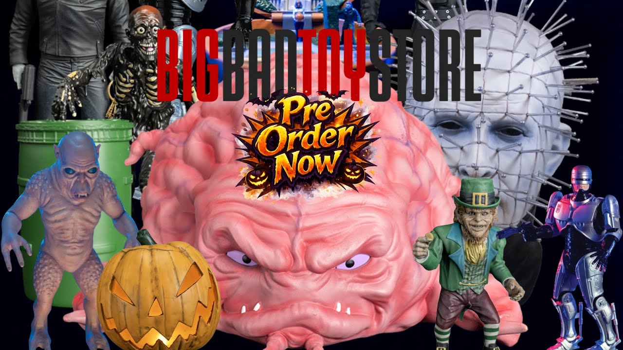 ALL NEW HORROR COLLECTIBLES ON PRE ORDER AT BIG BAD TOY STORE