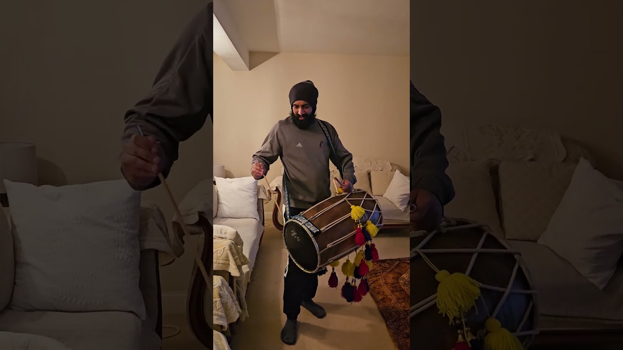 How to Play Dhol: Using the Tilli #dhol #drum #tutorial