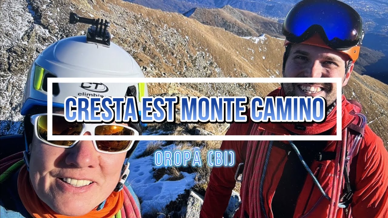 ESCURSIONE ALPINISTICA al MONTE CAMINO da OROPA ( Biella ) per la CRESTA EST,  28\12\24