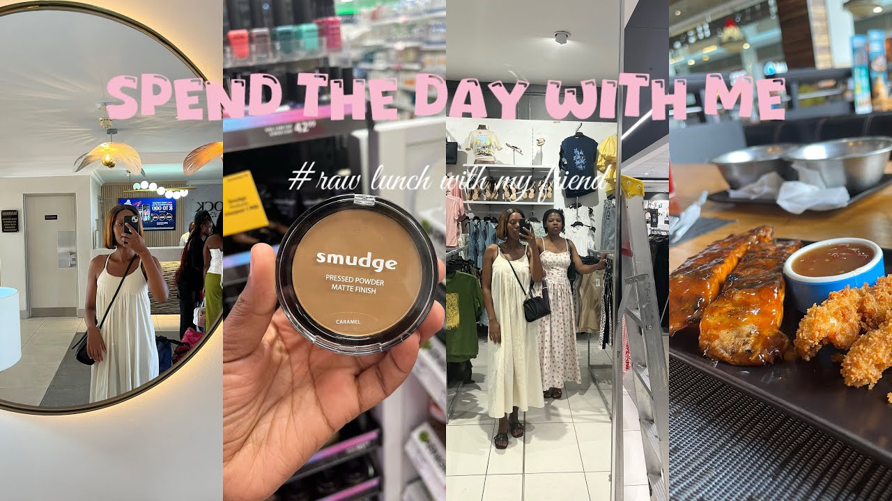 VLOG || Lunch with my friend| Raw conversations & more South African youtuber