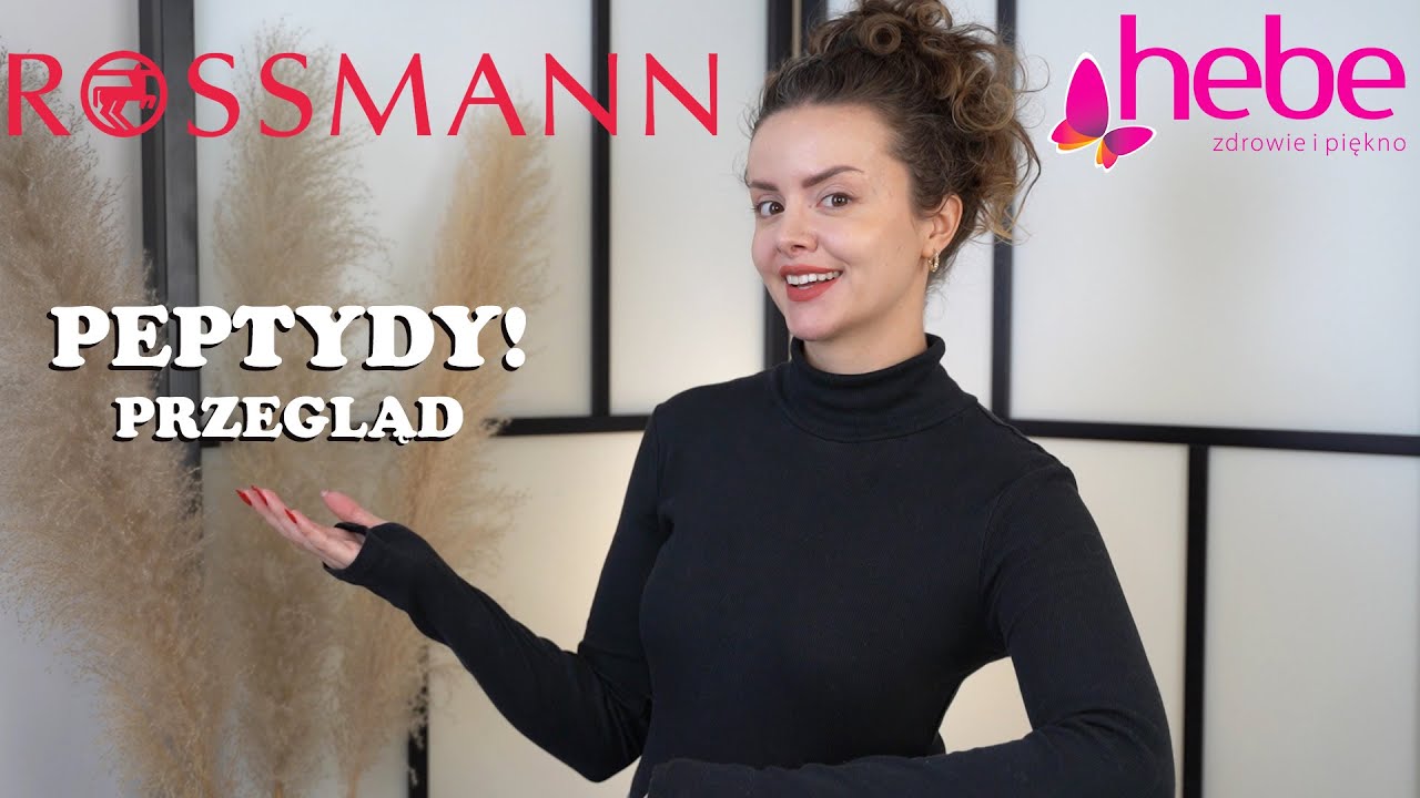 🎀 Przegląd kosmetyków z PEPTYDAMI - botox-like, synteza KOLAGENU i nie tylko! 🎀
