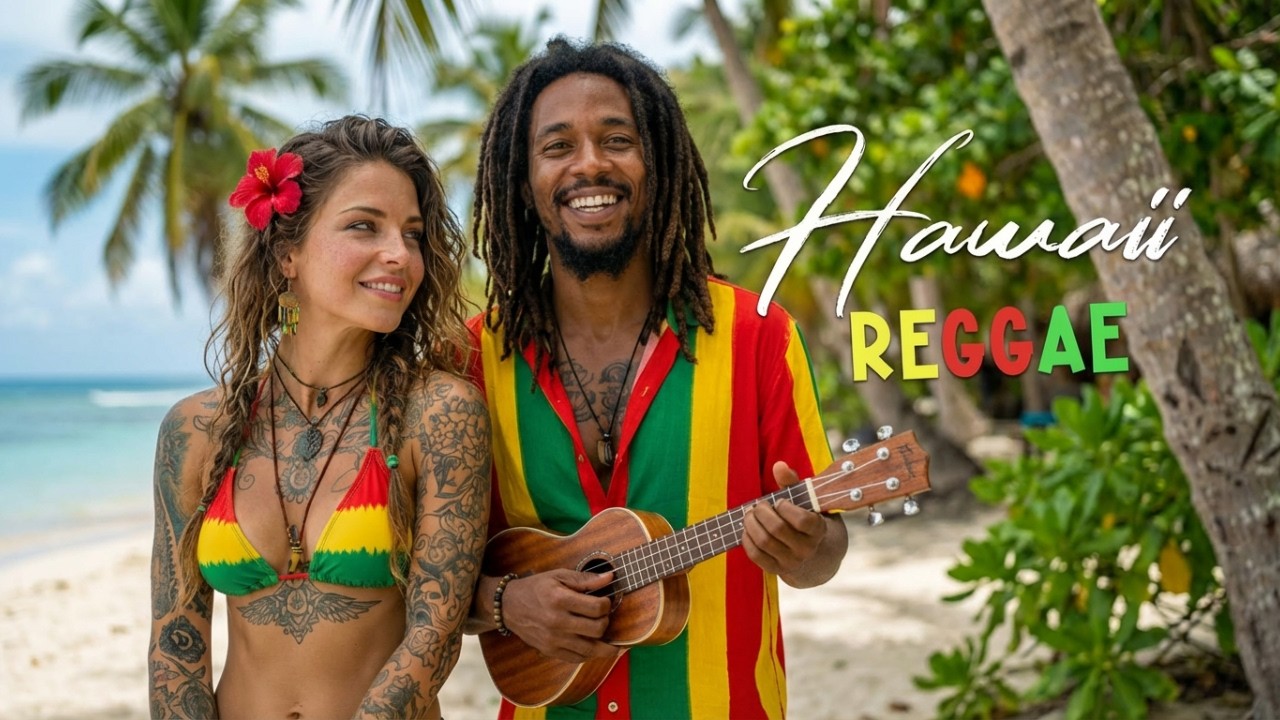 🍍 Hawaiian Tropical Reggae – Smooth Island Vibes for Calm & Happy Mood 🌺