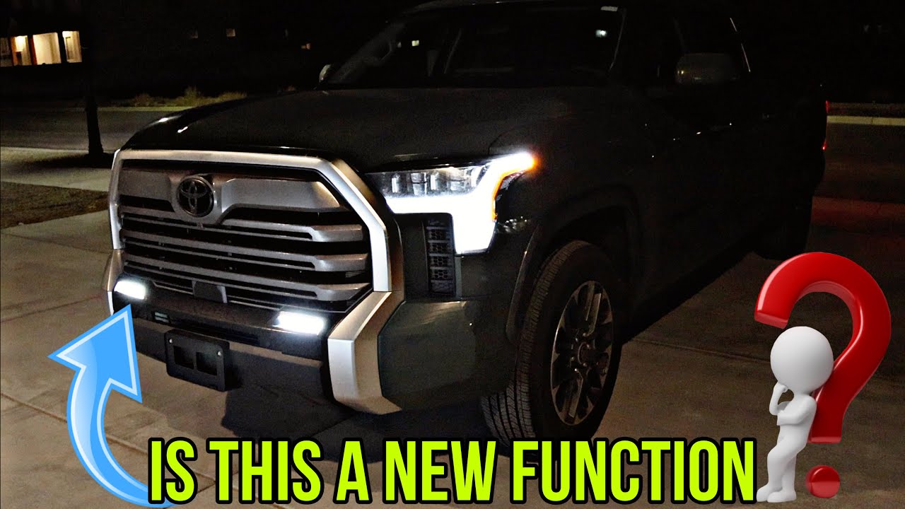 Ночной обзор: Toyota Tundra Limited 2023 года получила потрясающее освещение и теперь имеет еще б...
