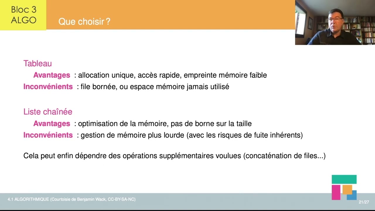 Types abstraits de données 4/4 : méthodologie d'implantation