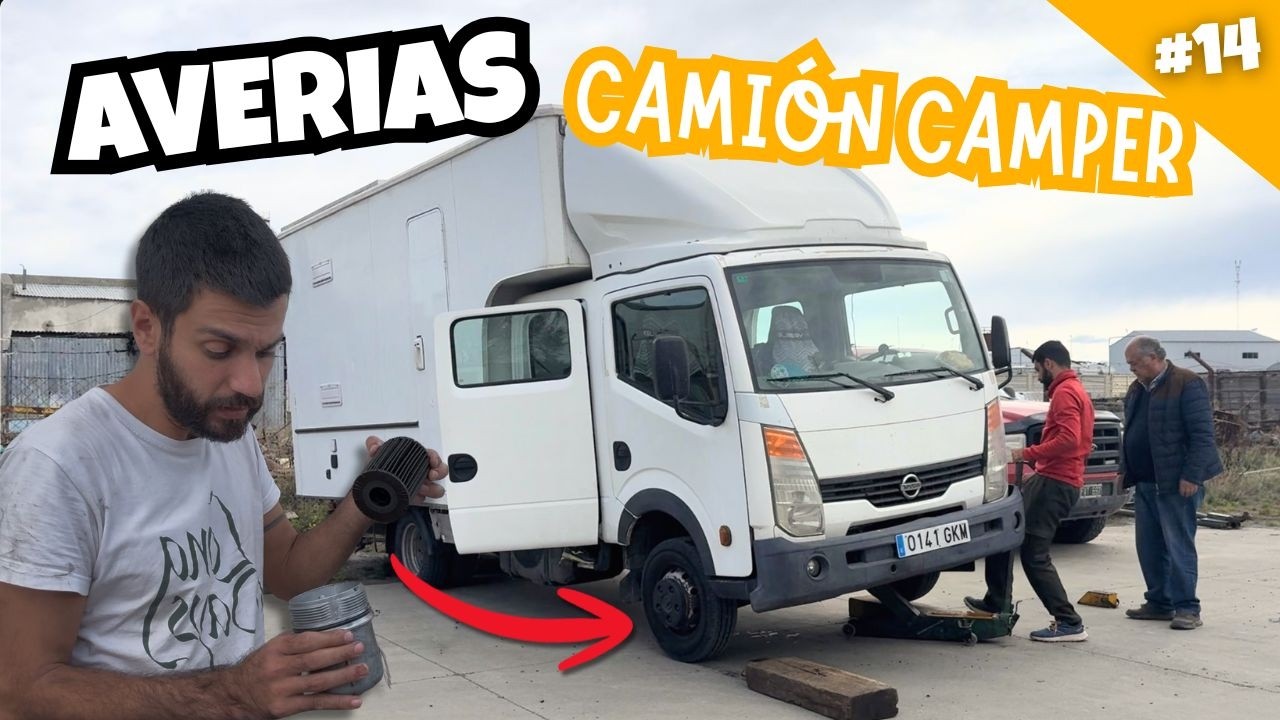 Cap14 Así nos AYUDAN en Argentina cuando tenemos AVERIAS en ruta viajando en nuestro Camión Camper!