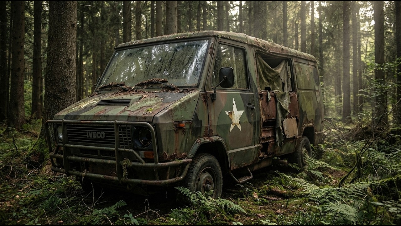 Iveco VM 90 Full Restoration — From Abandoned Wreck to Military Perfection | ASMR Rebuild
