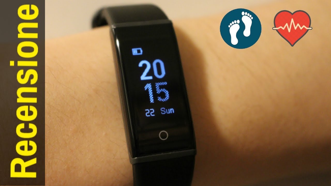 Recensione Smart Bracelet Fitness con Sensore Battito Cardiaco - Mpow H2