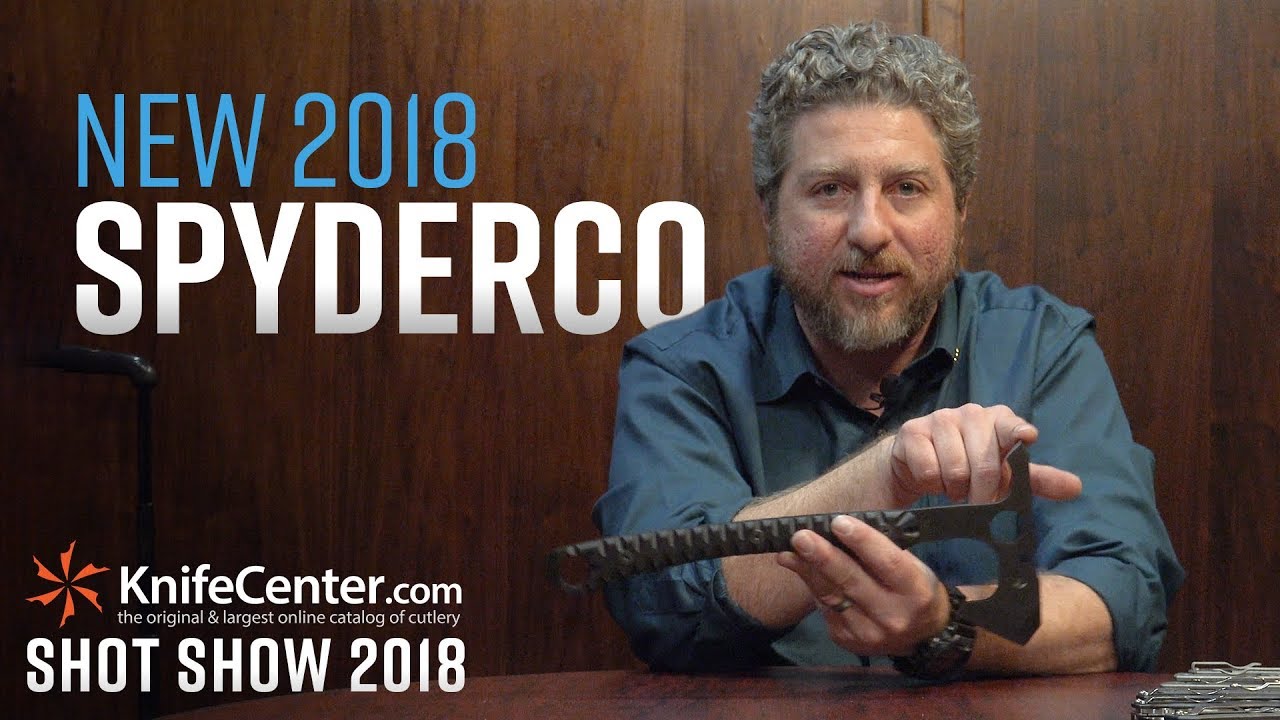 SHOT Show 2018: New Spyderco Models