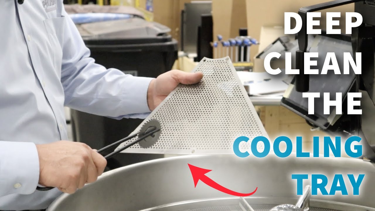 How to Deep Clean the Cooling Tray on a Probat Coffee Roaster
