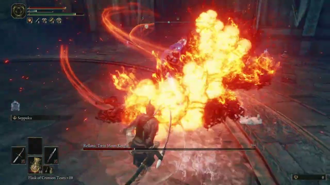 ELDEN RING - Rellana, Twin Moon Knight RL1 no parry