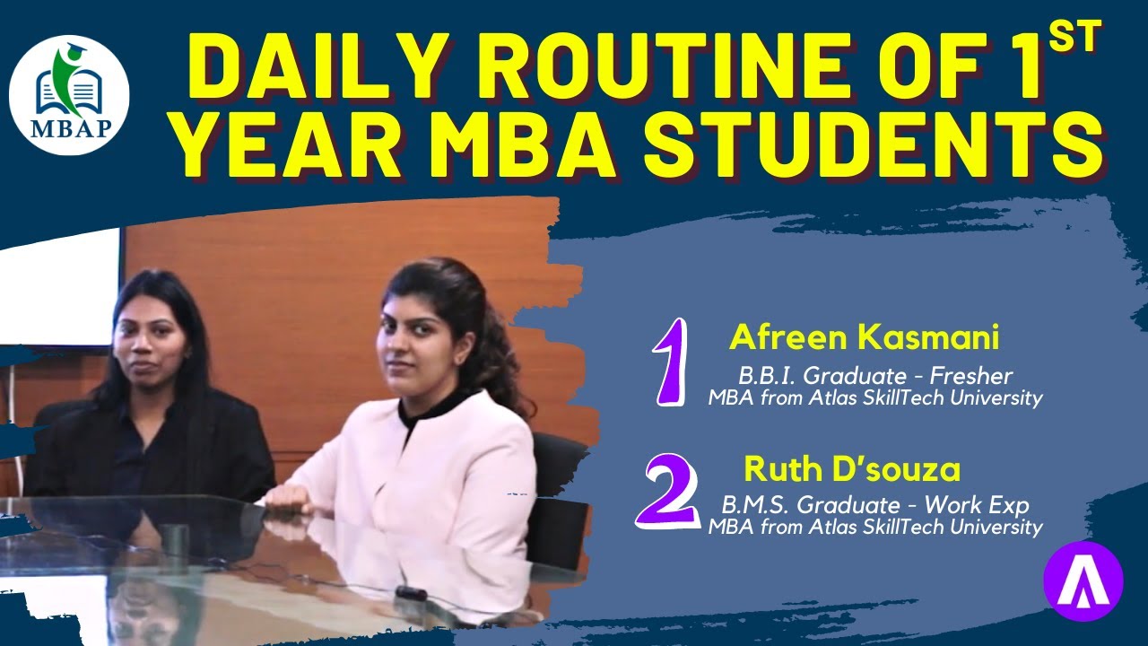 Daily Routine of 1st Year MBA Students | Watch To Check in Detail.
