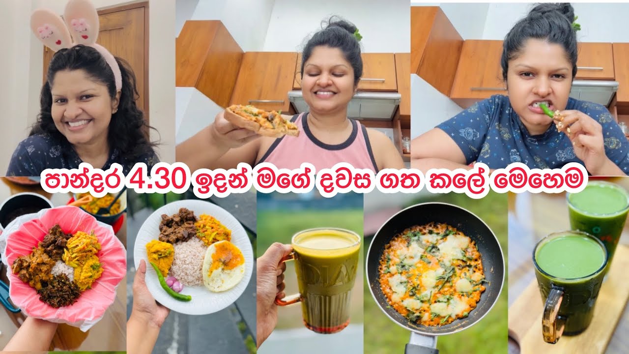 උදේ 4.30ට පටන් ගත්ත මගේ කාර්‍ය් බහුල දවසක් | Cooking | New Recipes | Skin Care | Bhagi’s kitchen