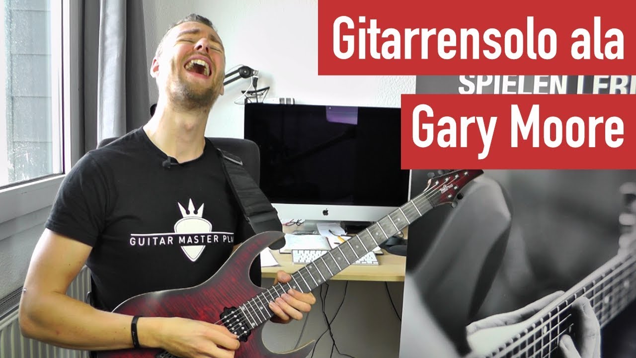 Gitarrensolo mit singenden Slides und Bending Licks ala Gary Moore | Guitar Master Plan