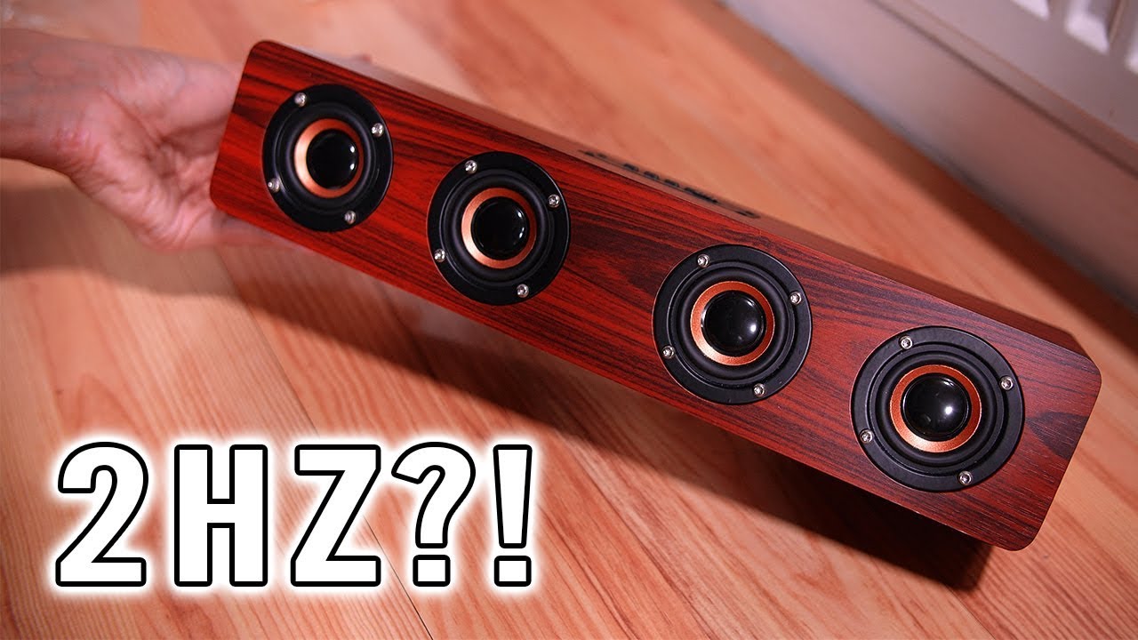 This Speaker Plays Down to 2HZ !!