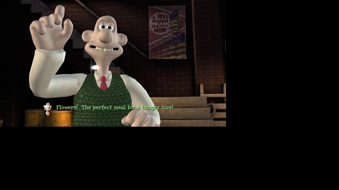 Do a zoom a the screen: Wallace & Gomit's Game EP1