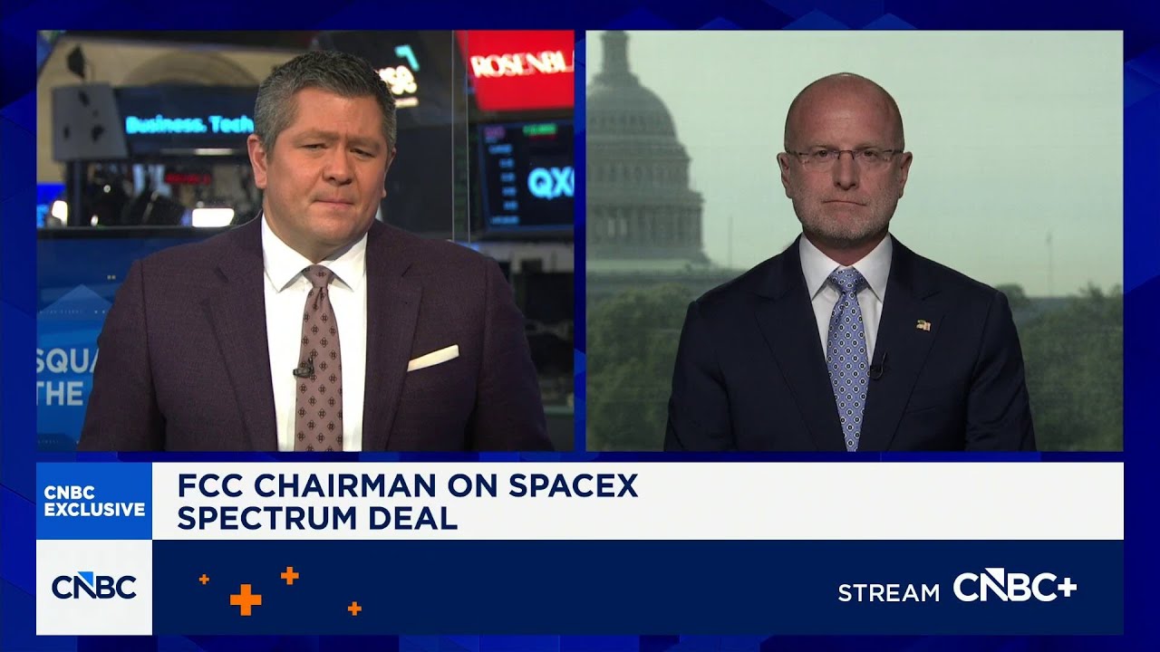Председатель FCC Брендан Карр о сделке SpaceX по использованию радиочастотного спектра