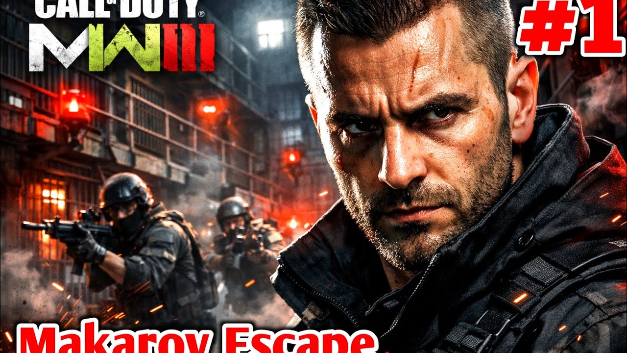 MW3 | Operation 627 - Escape the Prison with Makarov (Full Walkthrough) #mw3 #modernwarfare3 #viral 