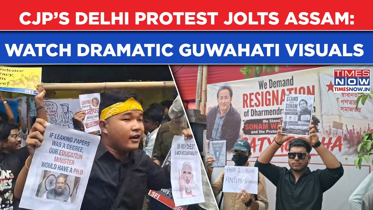 Cockroach Janta Party's Assam Roar: Dramatic Guwahati Scenes As Delhi Protests Reach Himanta's State