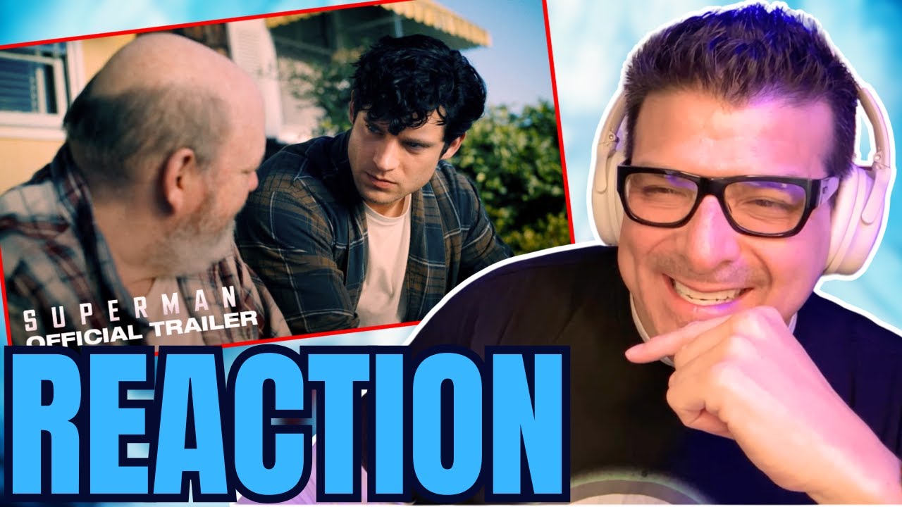 SUPERMAN (2025) OFFICIAL TRAILER REACTION | DC | WB | James Gunn