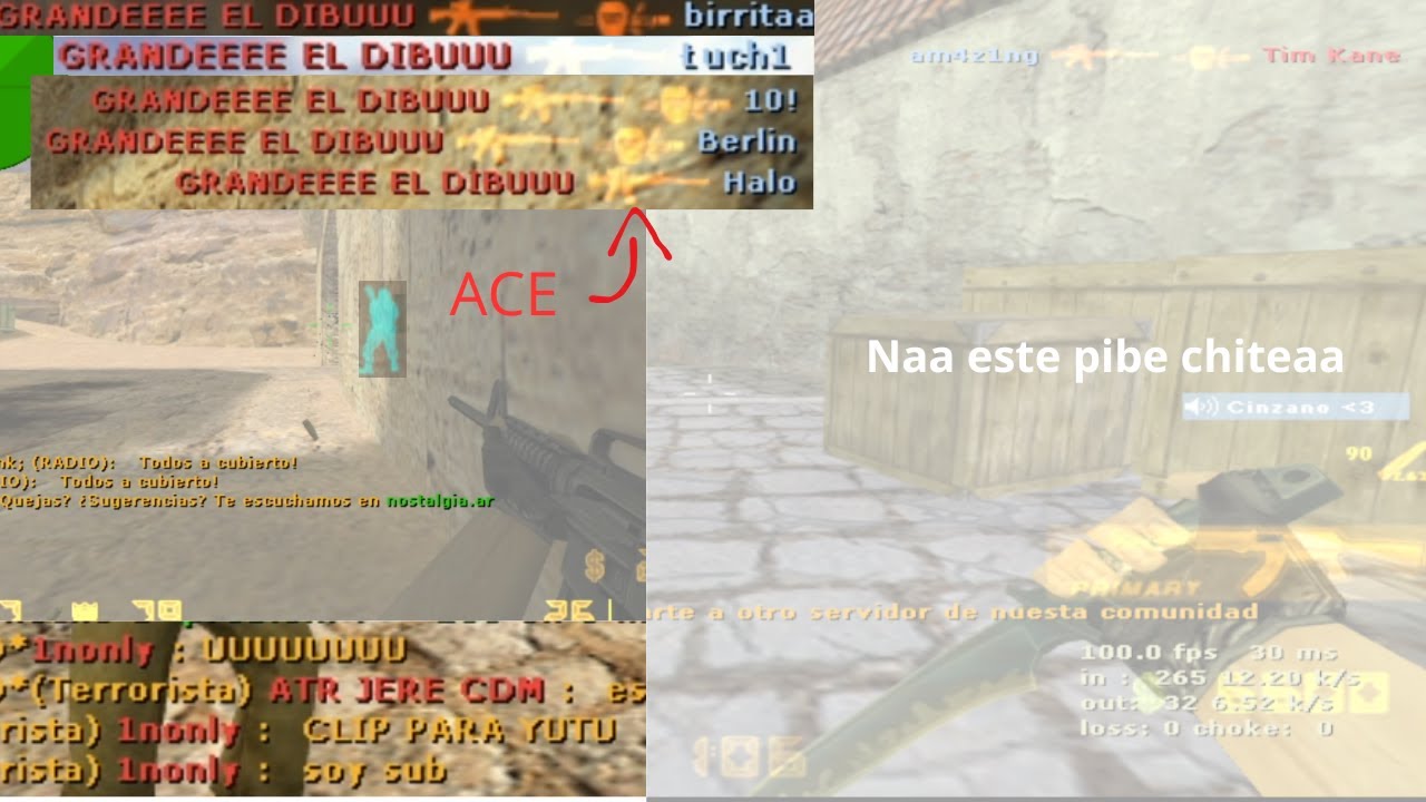 Naa este pibe chiteaa...