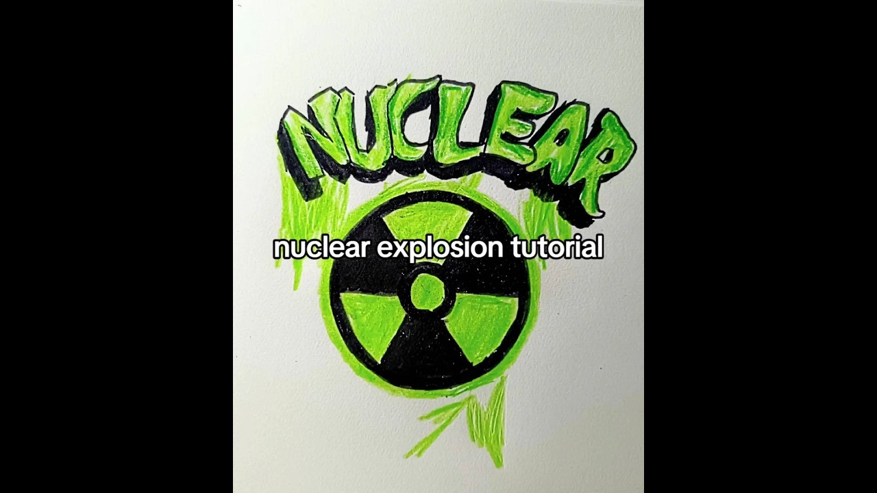 Nuclear bomb 😱 Stickman #drawmaster #explosion #tutorial