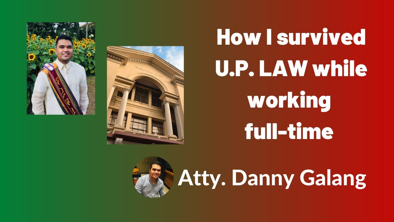 How I survived U.P. Law while working full time