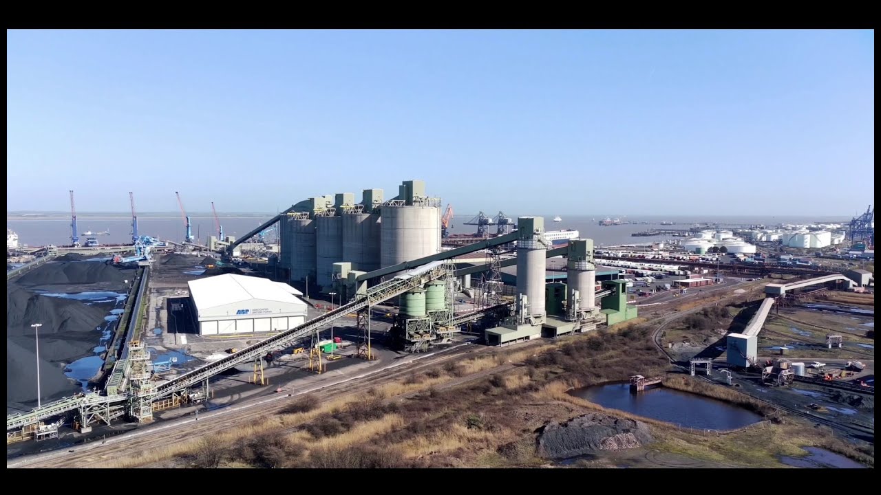 Immingham Docks, Humber Refinery.