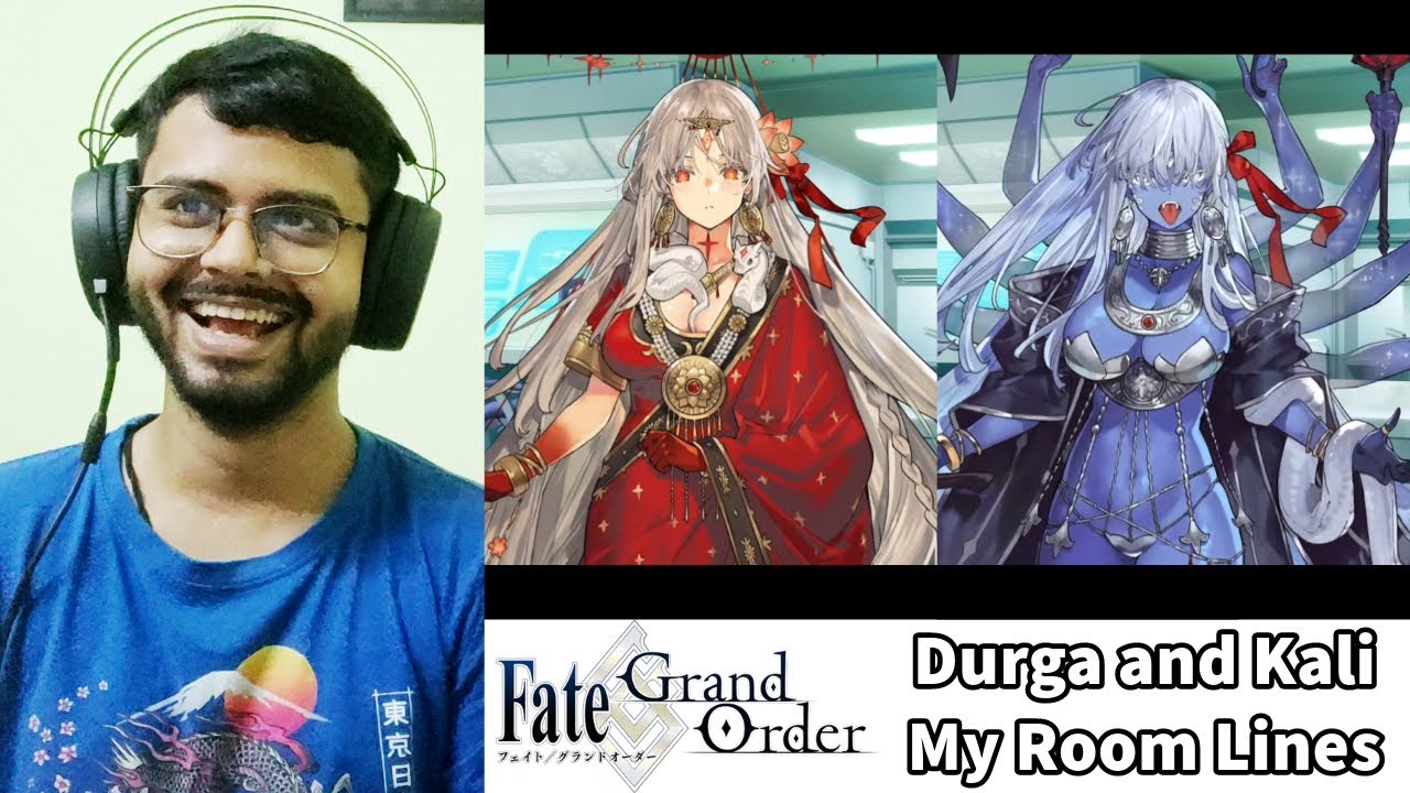 Indian FGO Player Reacts To Durga and Kali My Room Lines 【Fate/Grand Order】