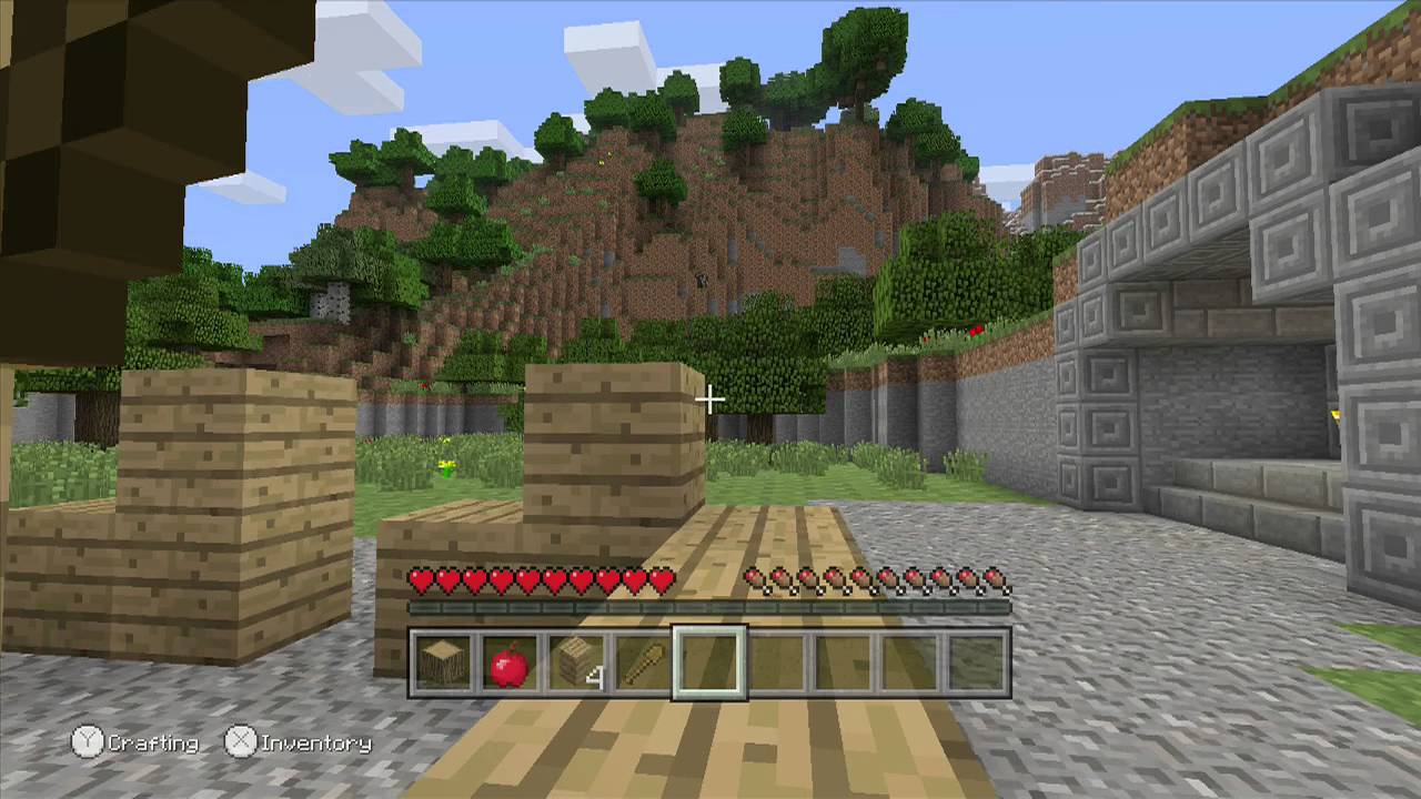 Minecraft: Wii U Edition footage