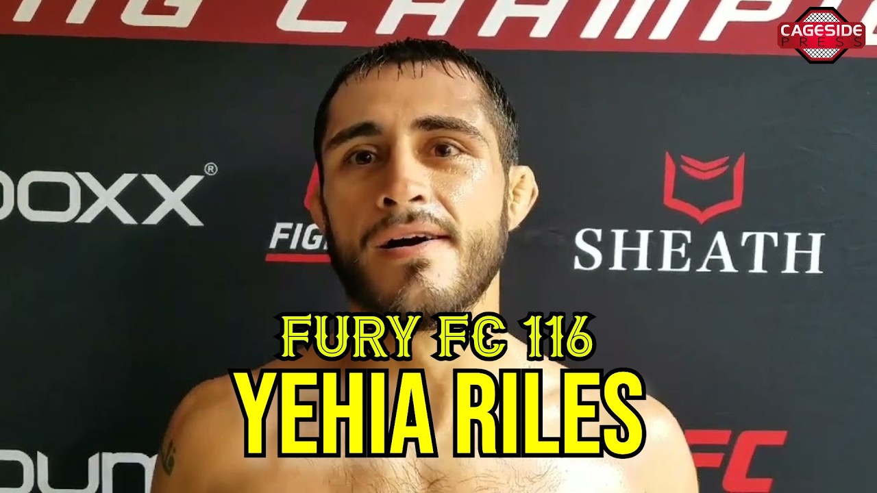 Yehia Riles Challenging For The Fury FC Lightweight Title, Hector Saenz Matchup | Fury FC 116