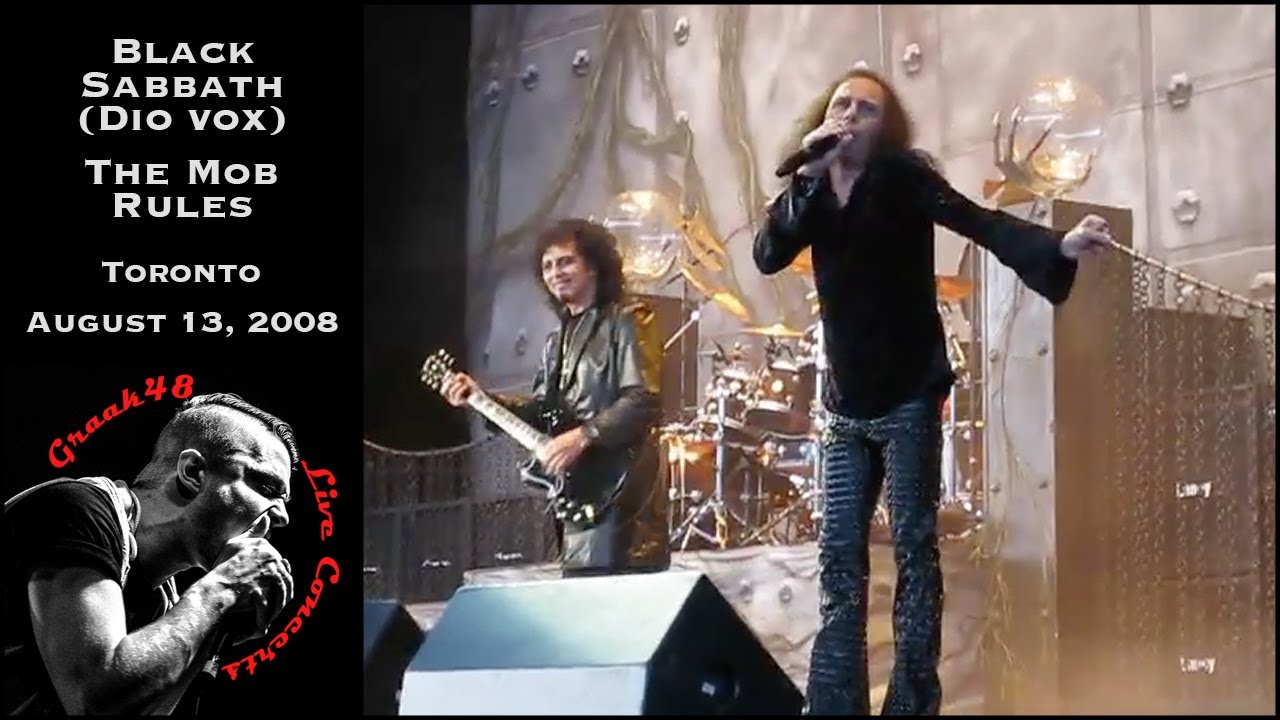 Black Sabbath (Ronnie James Dio vocals) - 