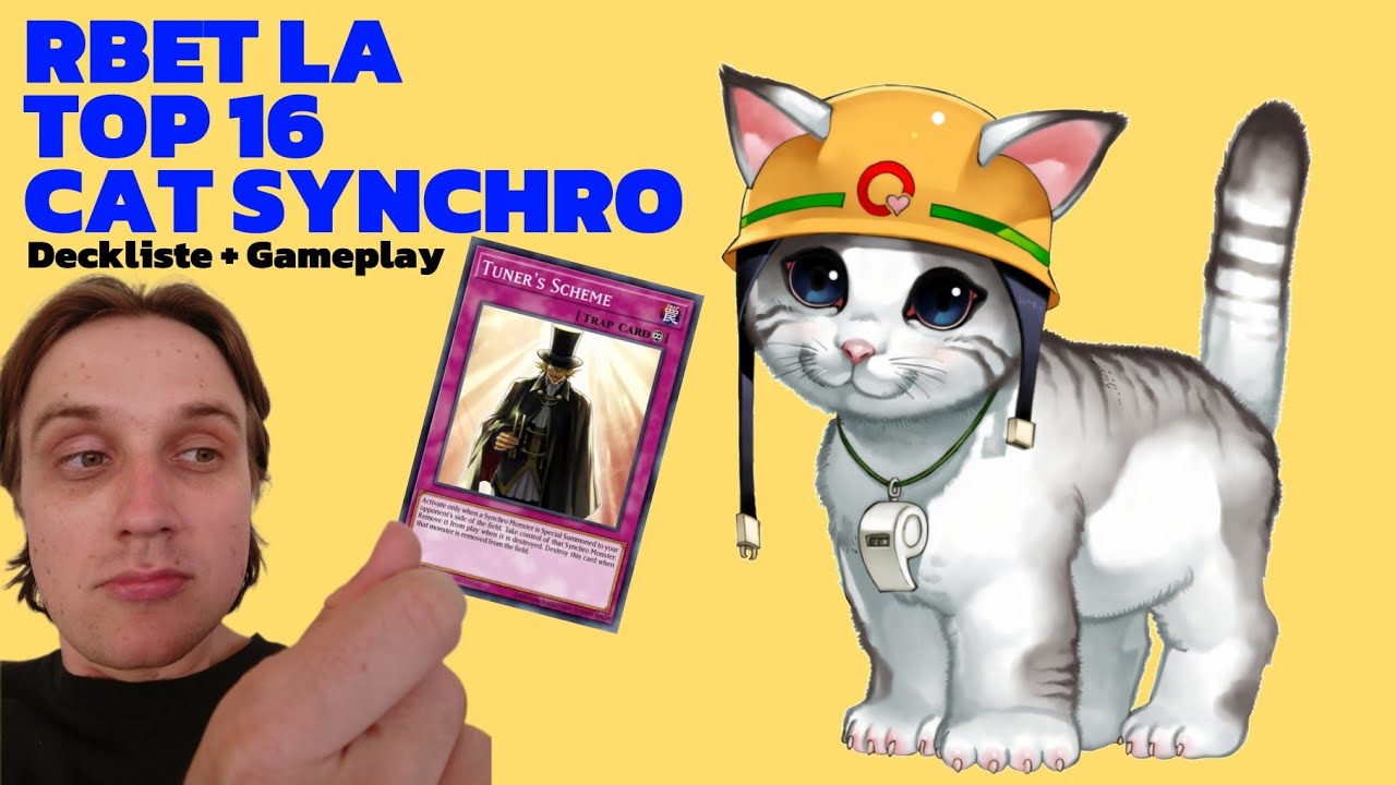 RBET LA TOP 16 SYNCHRO CAT | Win-Streak dank Hammer-Side-Deck!  | Yu-Gi-Oh Edison Format