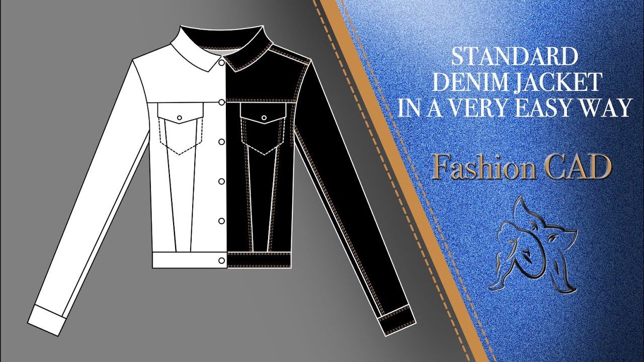 HOW TO DRAW DENIM JACKET ON IPAD PRO | AFFINITY DESIGNER IPAD