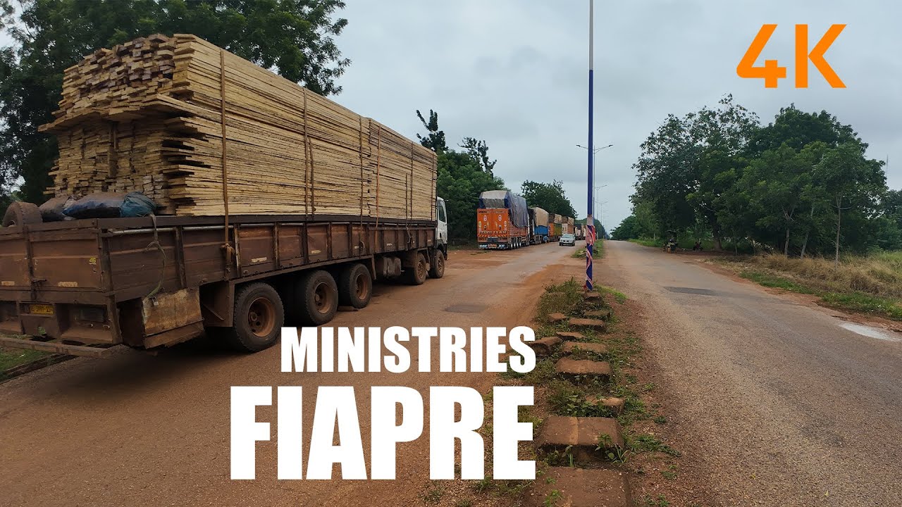 Fiapre Walk Tour E08 from Ministries Bono RCC in Sunyani Ghana 4K
