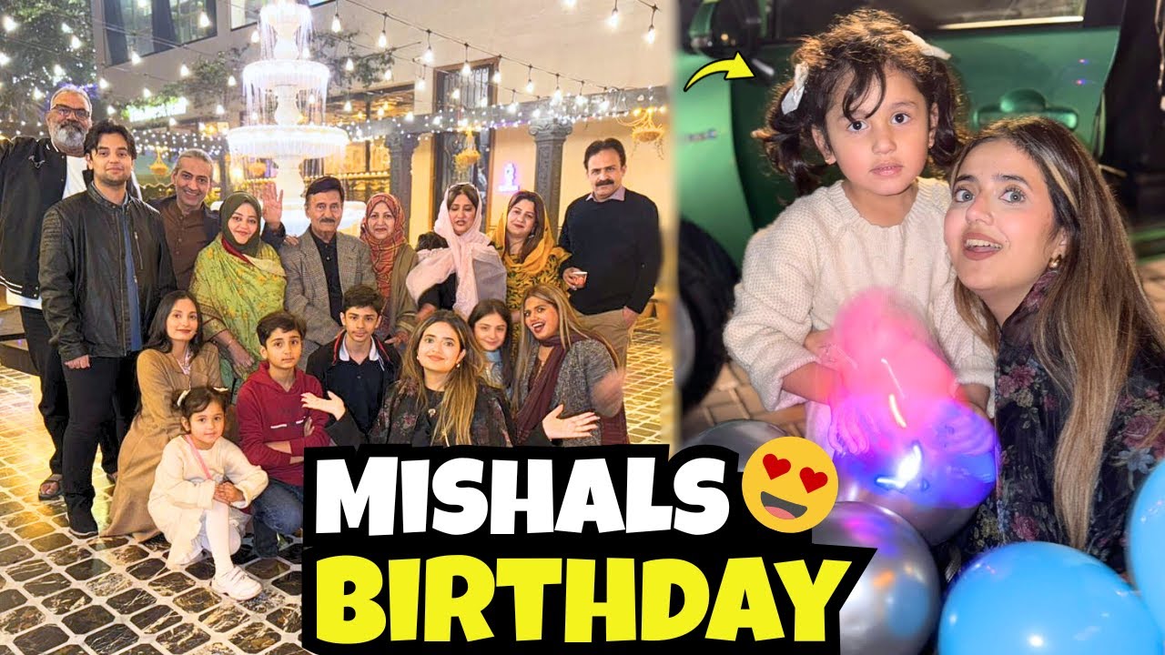 Mishal's 5th Birthday 😍 Who is the best Singer? 🥰