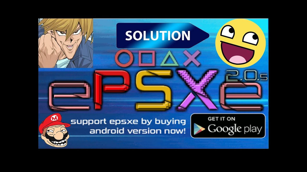 Solución Pantalla Negra ePSXe -  PSX Solución Definitiva 2018 ( Black Screen Solution)