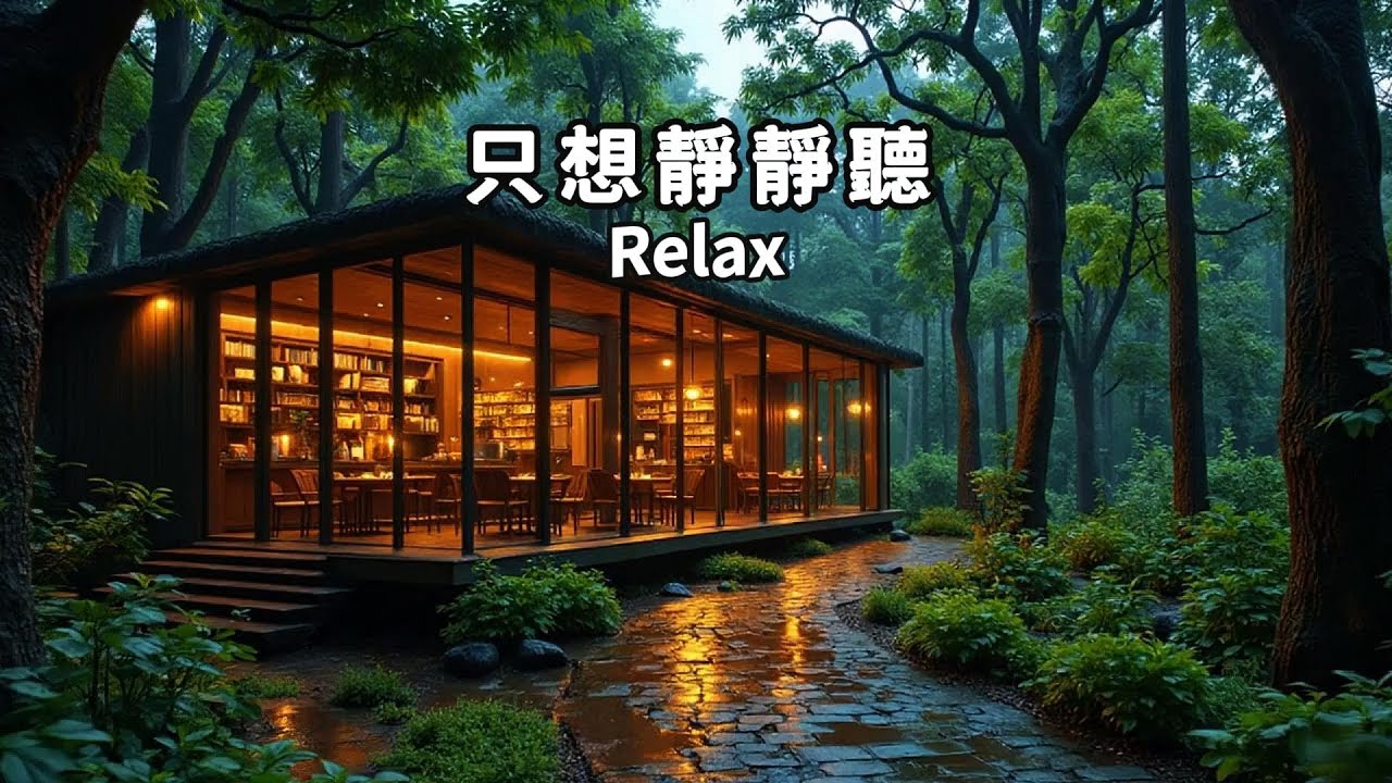 放鬆輕音樂(24)🌈在寧靜山林中，讓輕柔音樂帶走心底的煩憂與壓力；放空獨處、工作學習、冥想的背景音樂